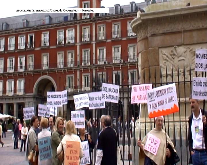 I Marcha Mundia Ateal Atea (Madrid, septiembre del 2008)